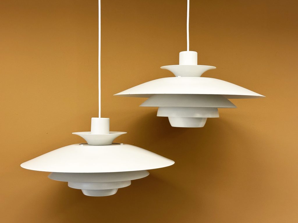 Jeka Metaltryk hanglampen 8079-H Alexia (set van 2)