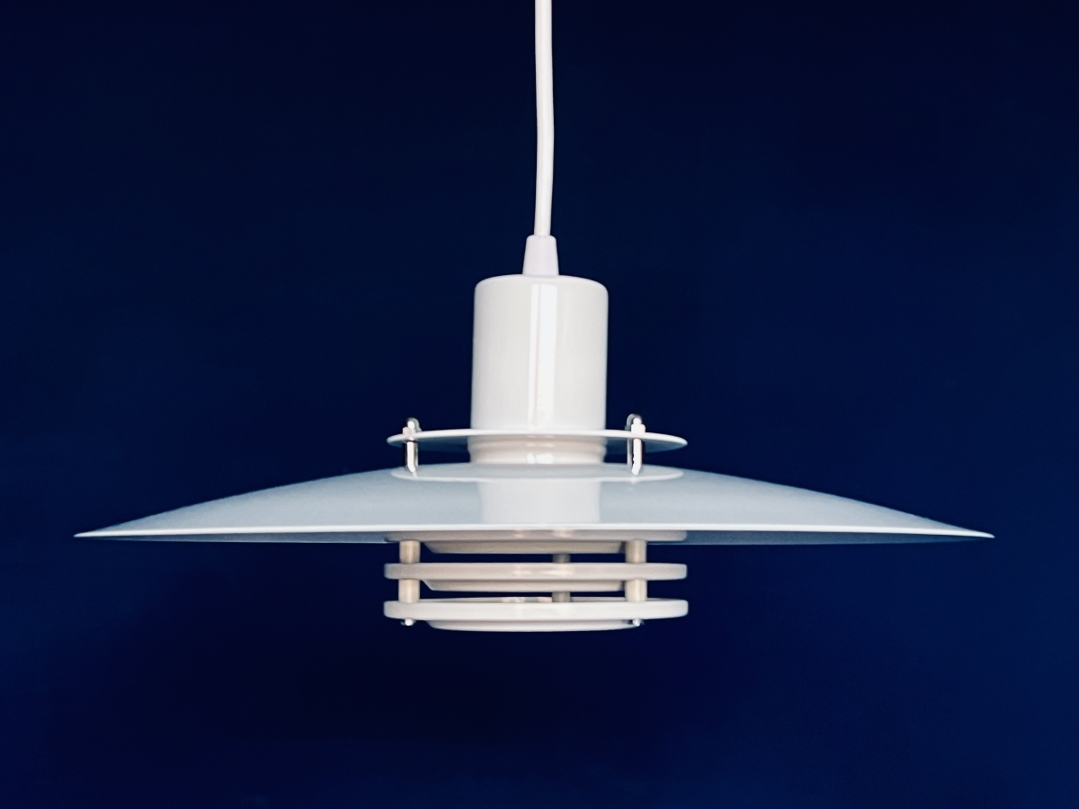 Scandinavische hanglamp wit
