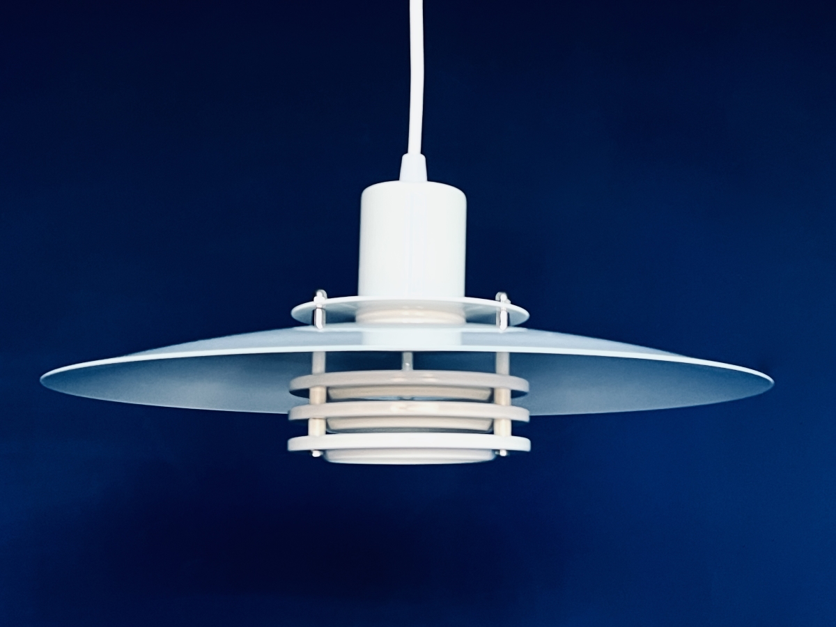 Scandinavische hanglamp wit