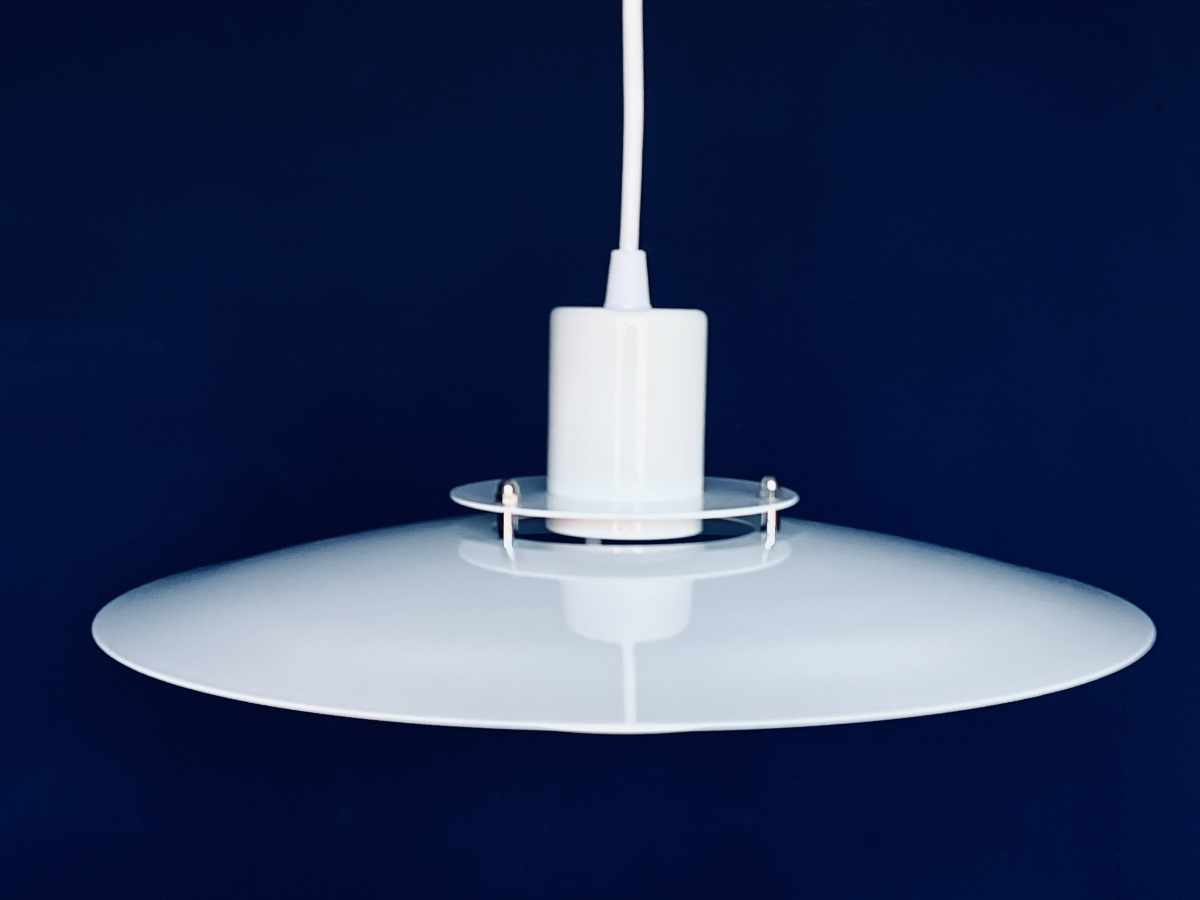 Scandinavische hanglamp wit
