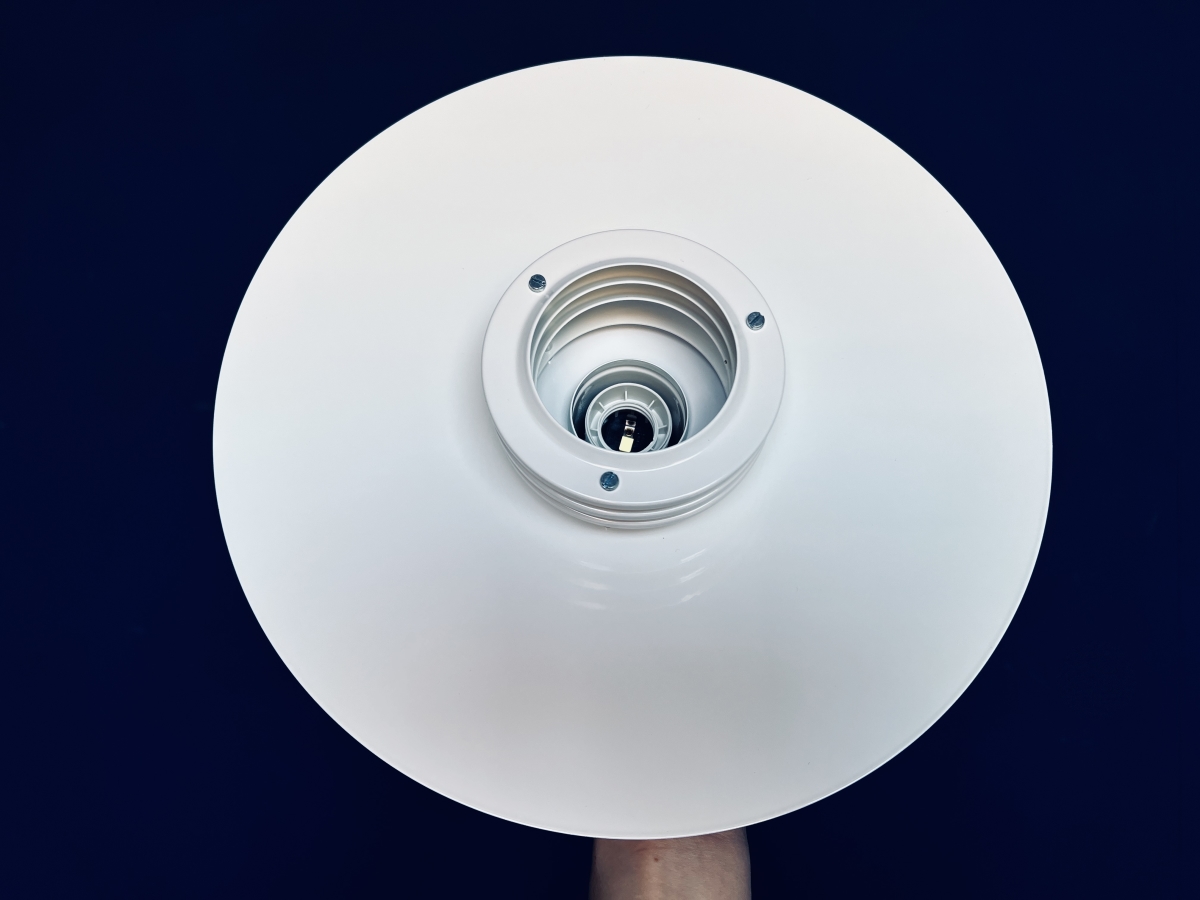 Scandinavische hanglamp wit
