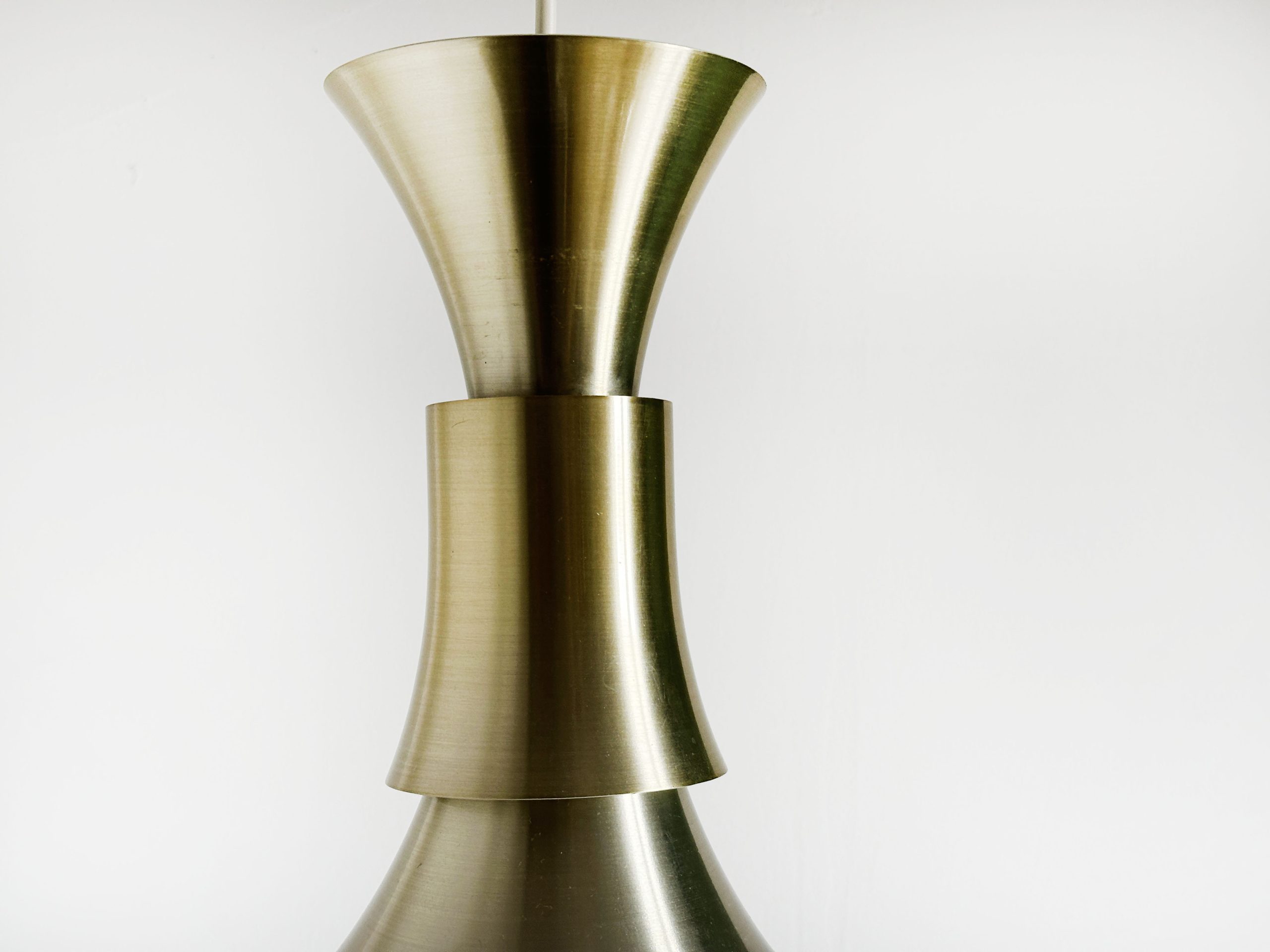 Trompetenlampe aus Messing von Lyskaer Belysning, entworfen von Bent Nordsted