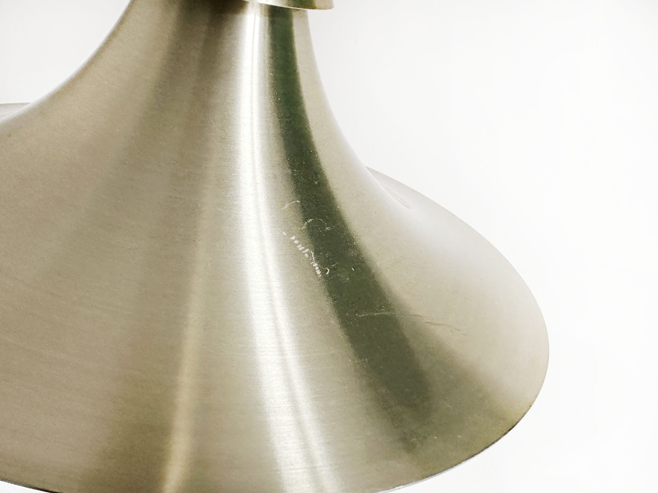 Trompetenlampe aus Messing von Lyskaer Belysning, entworfen von Bent Nordsted