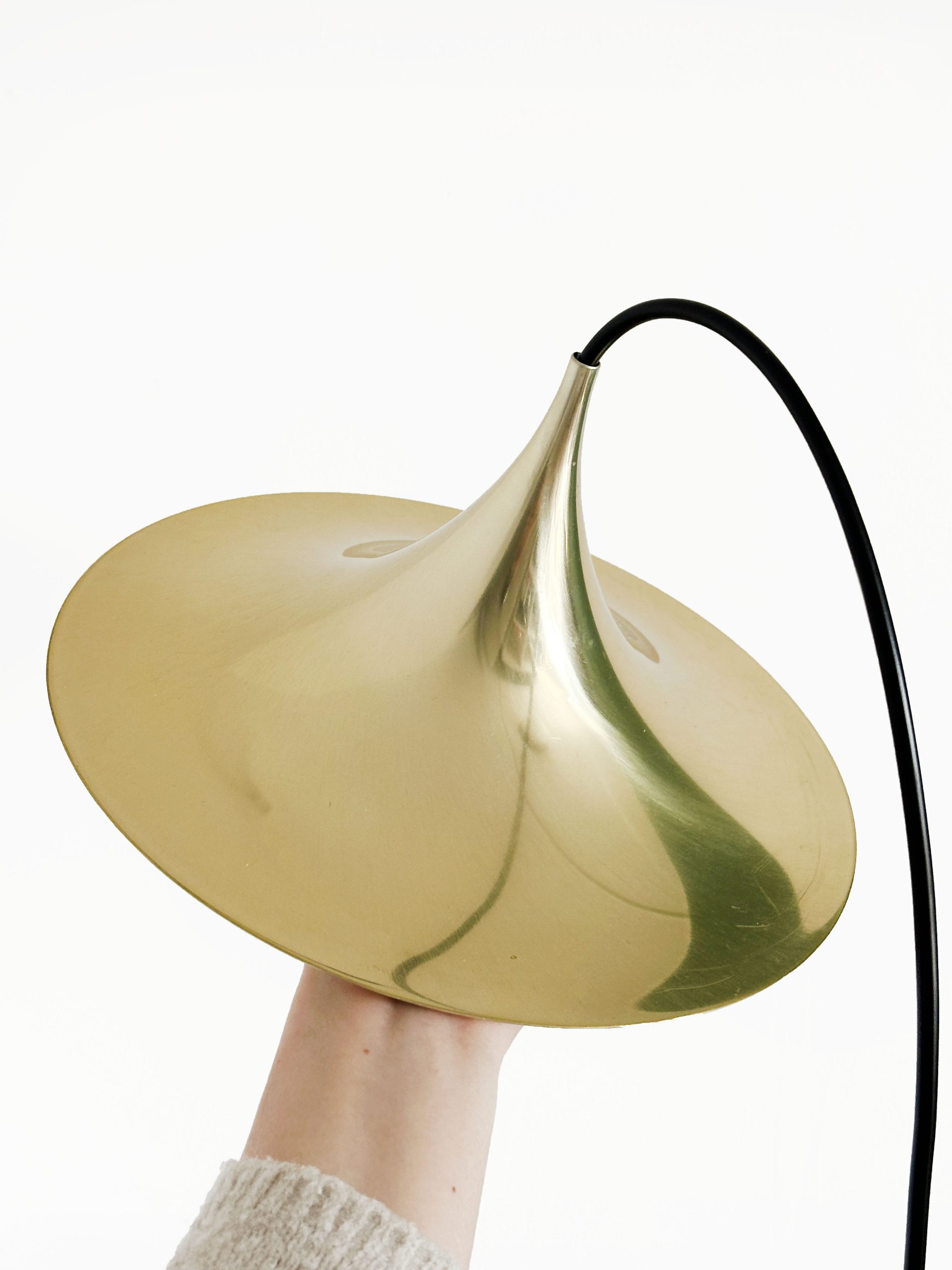 Fog und Morrup Semi Pendelleuchte Gold Mini Ø 26 cm