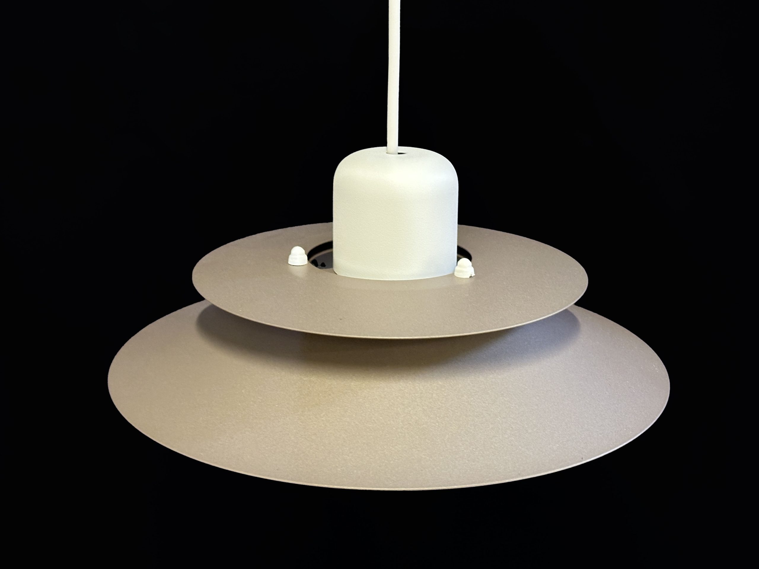 Hanglamp taupe Horn Belysning