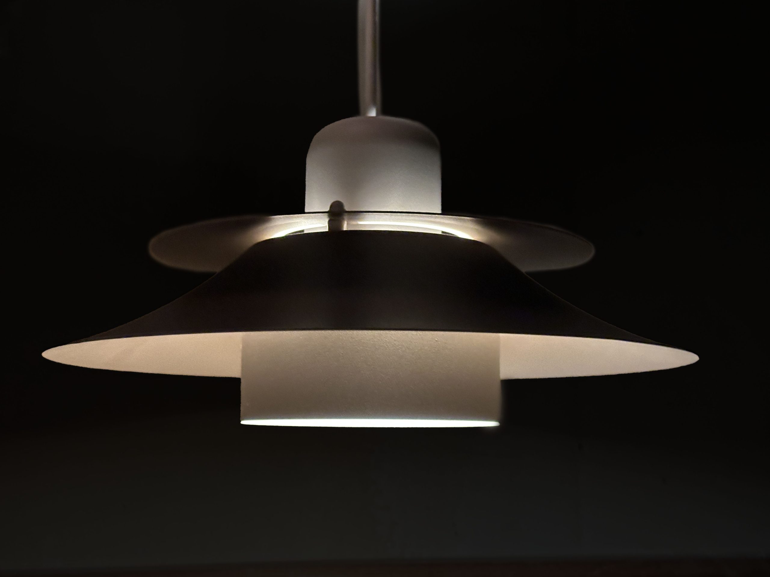 Hanglamp taupe Horn Belysning