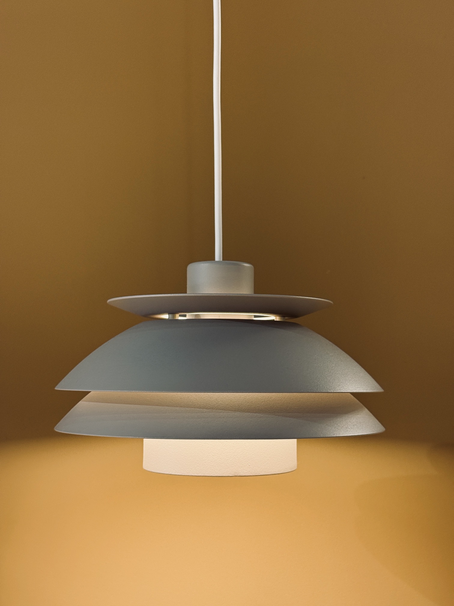 Lampe à suspension Horn Belysning type 776 Taupe clair