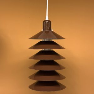 Suspension vintage Tip Top marron