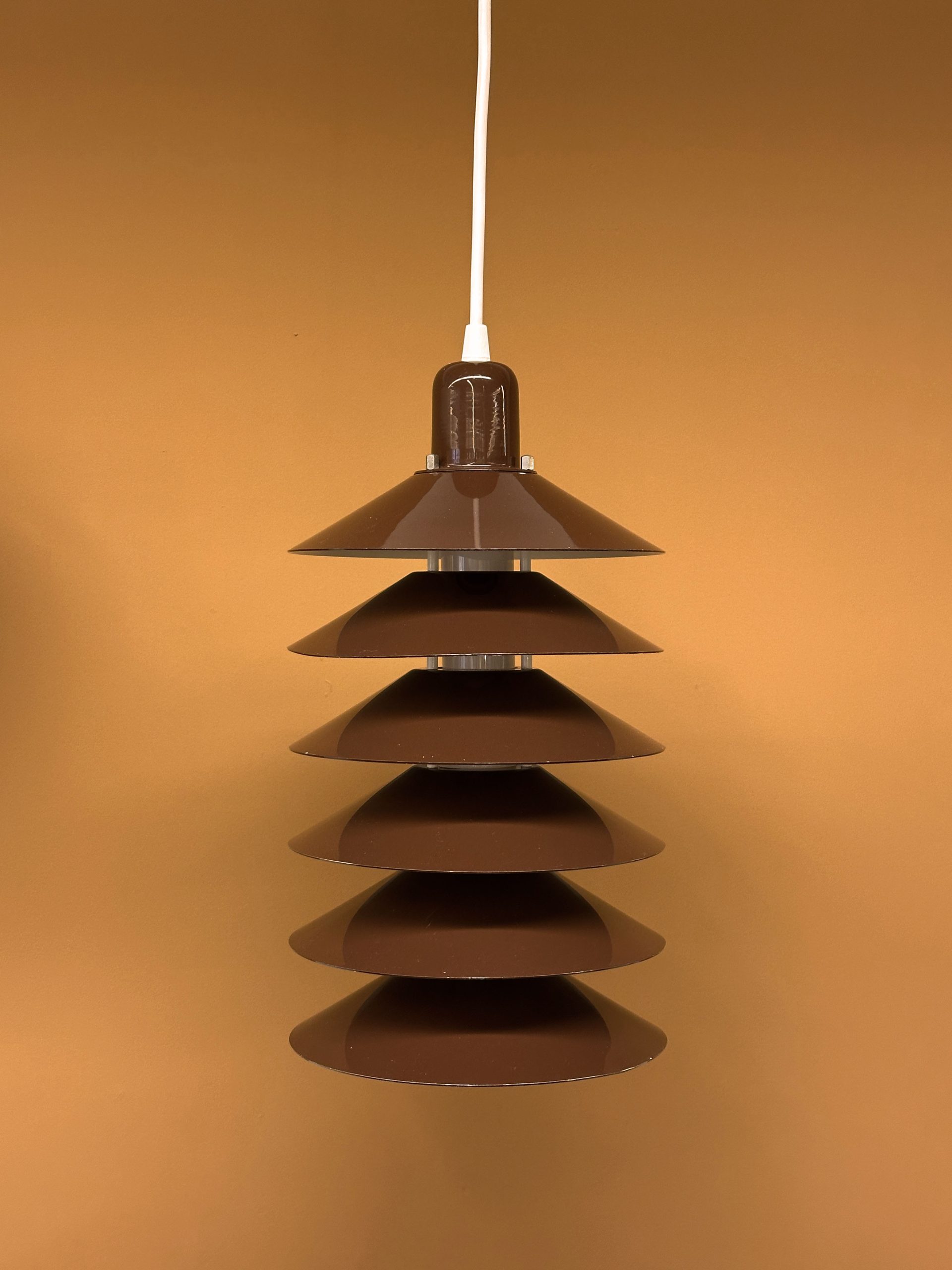 Vintage Tip Top pendant lamp Brown