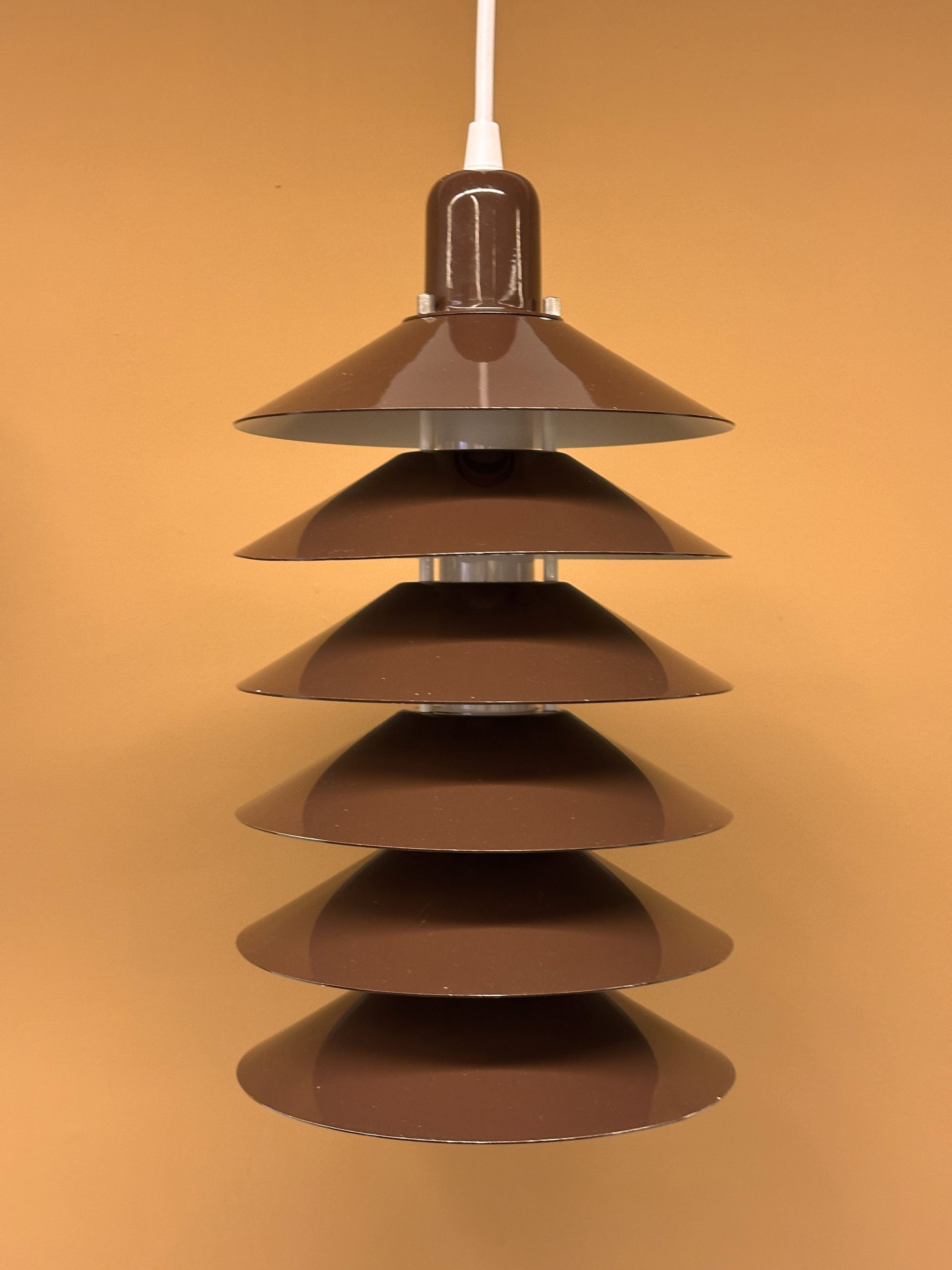 Vintage Tip Top pendant lamp Brown