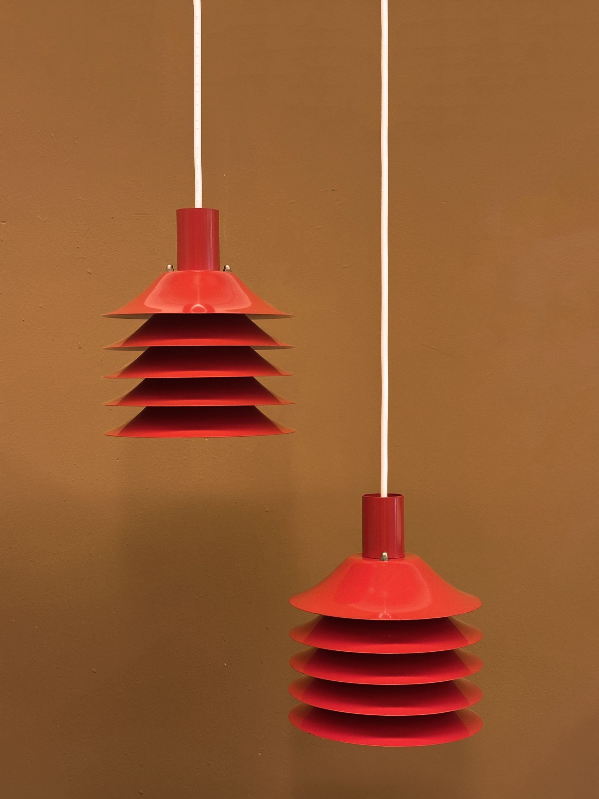 Abo Randers Hängelampen R28 rot (2er Set)