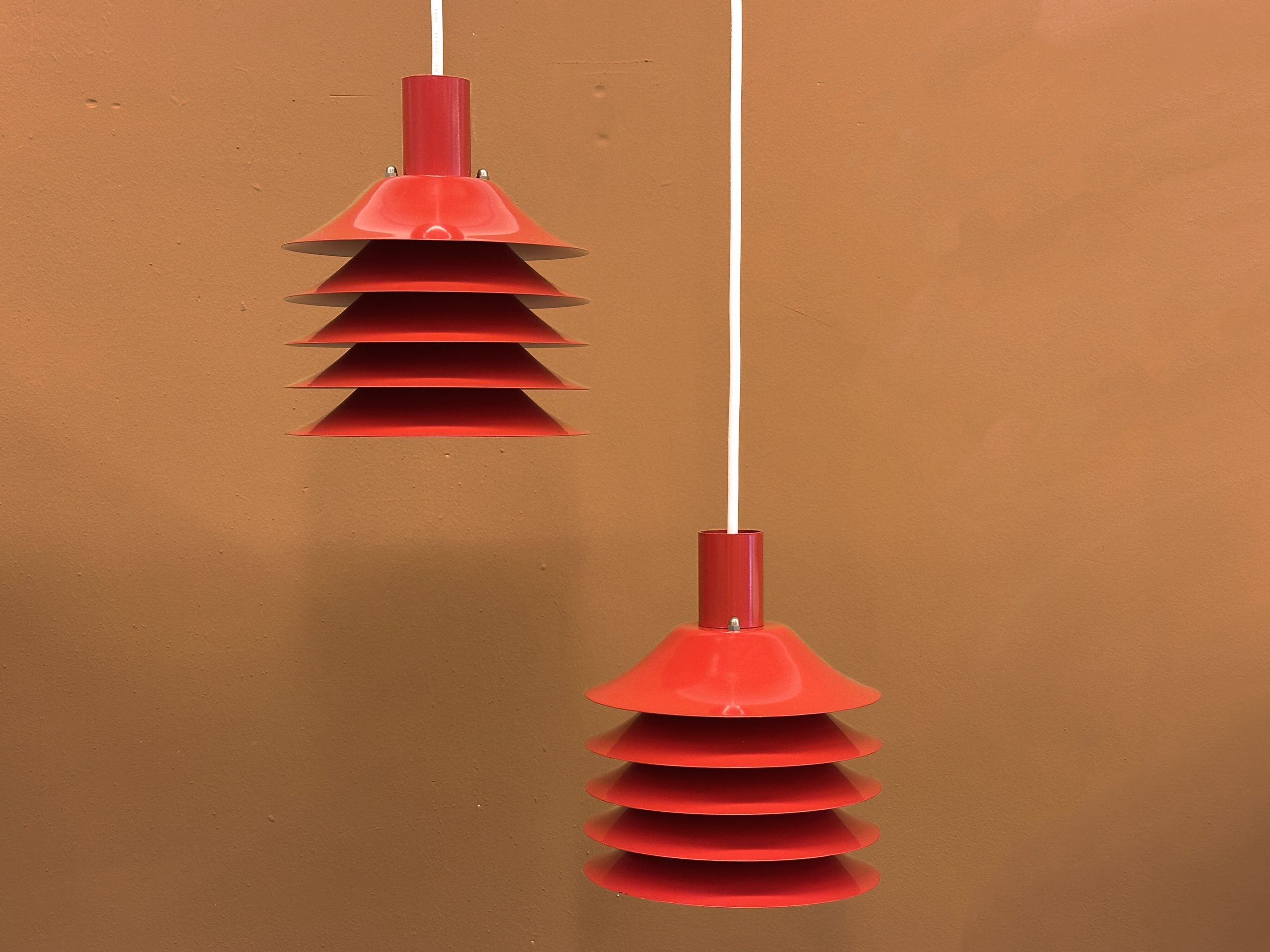 Abo Randers Hängelampen R28 rot (2er Set)