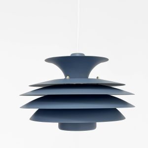 Suspension vintage Top Lamper bleu glacier