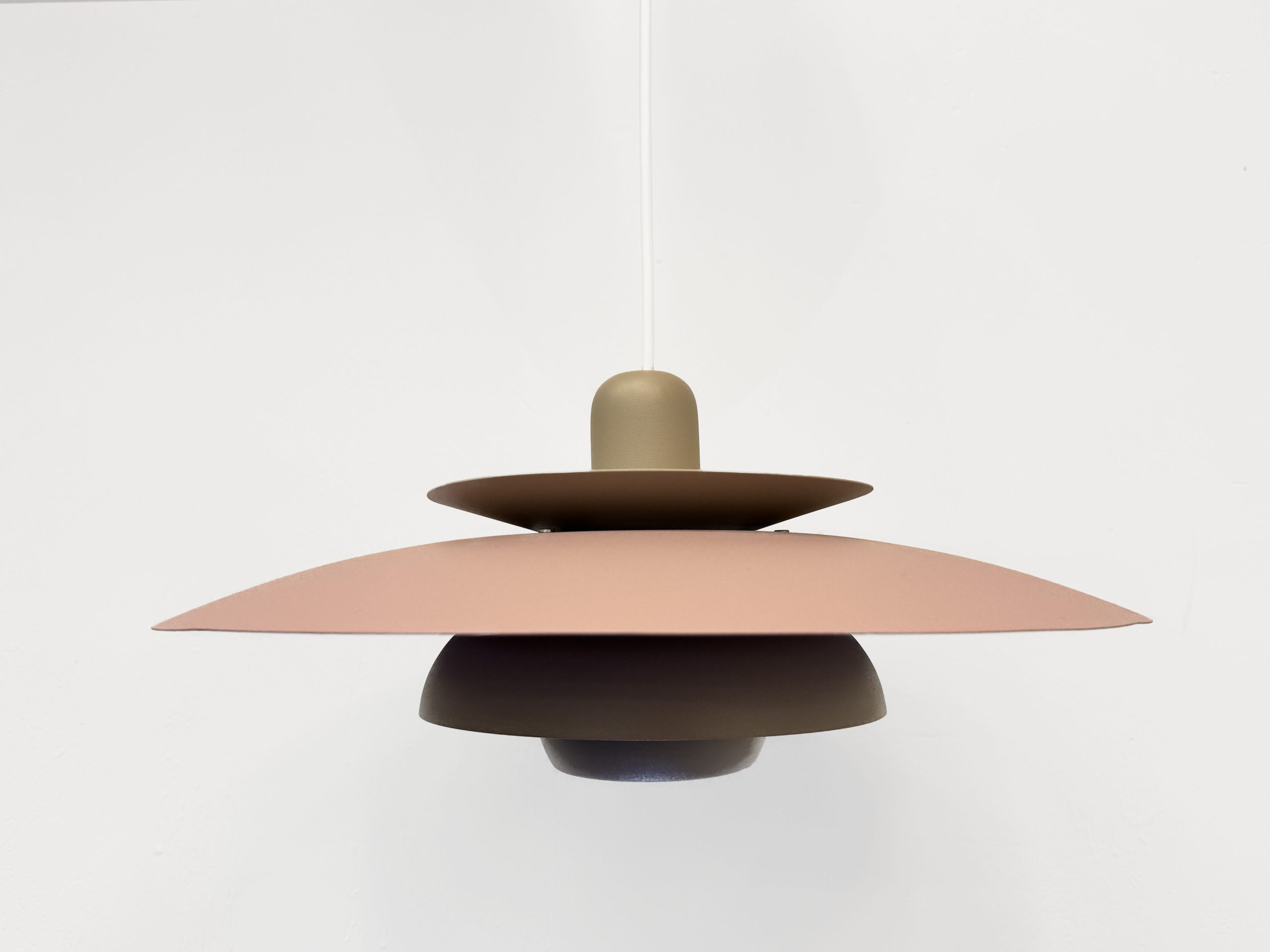 Pendelleuchte Taupe & Pink EL Light 4072