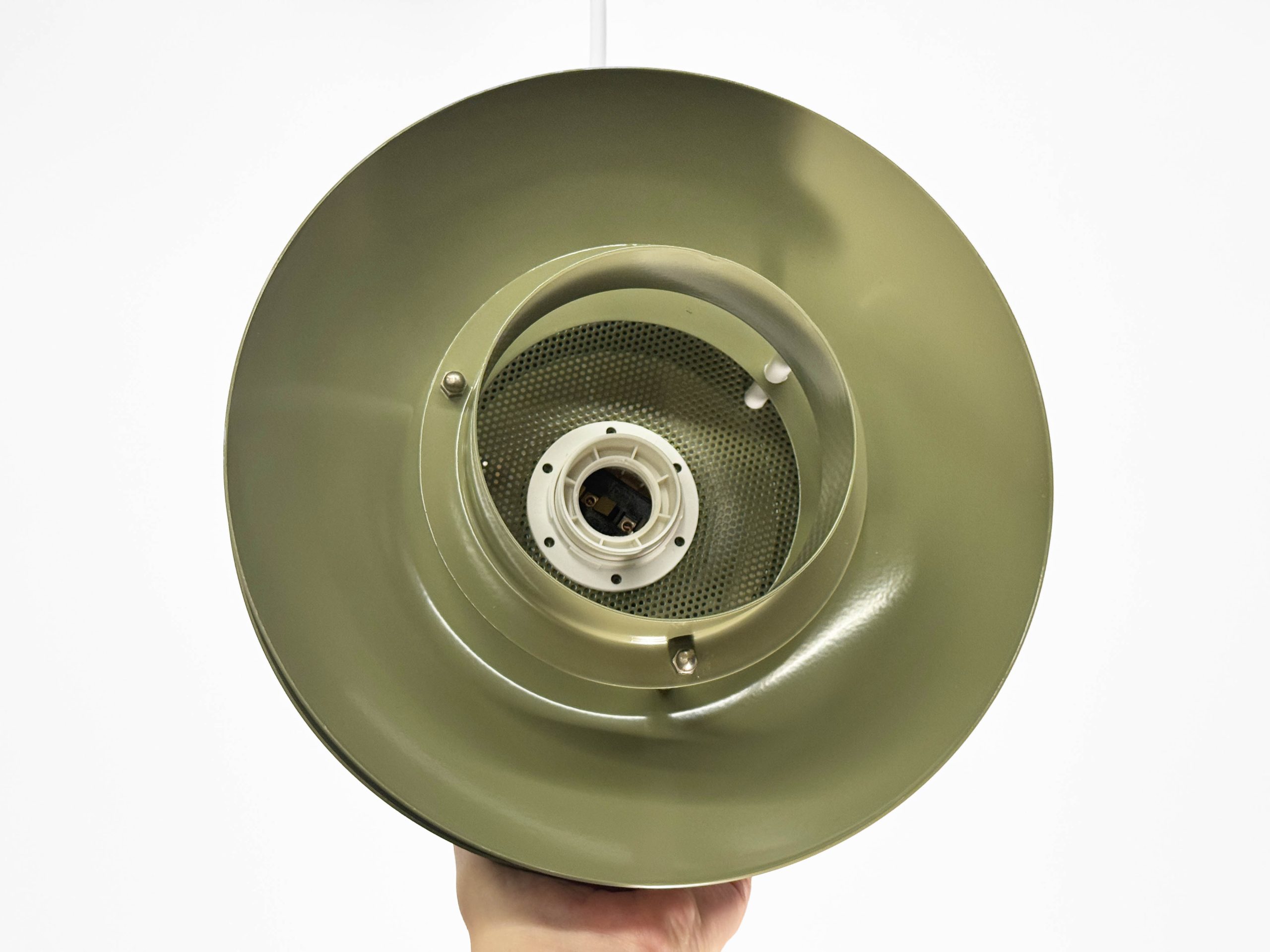 Vintage Moss Green Pendant Lamp – Stylish Eye-catcher for the Hall or Entrance