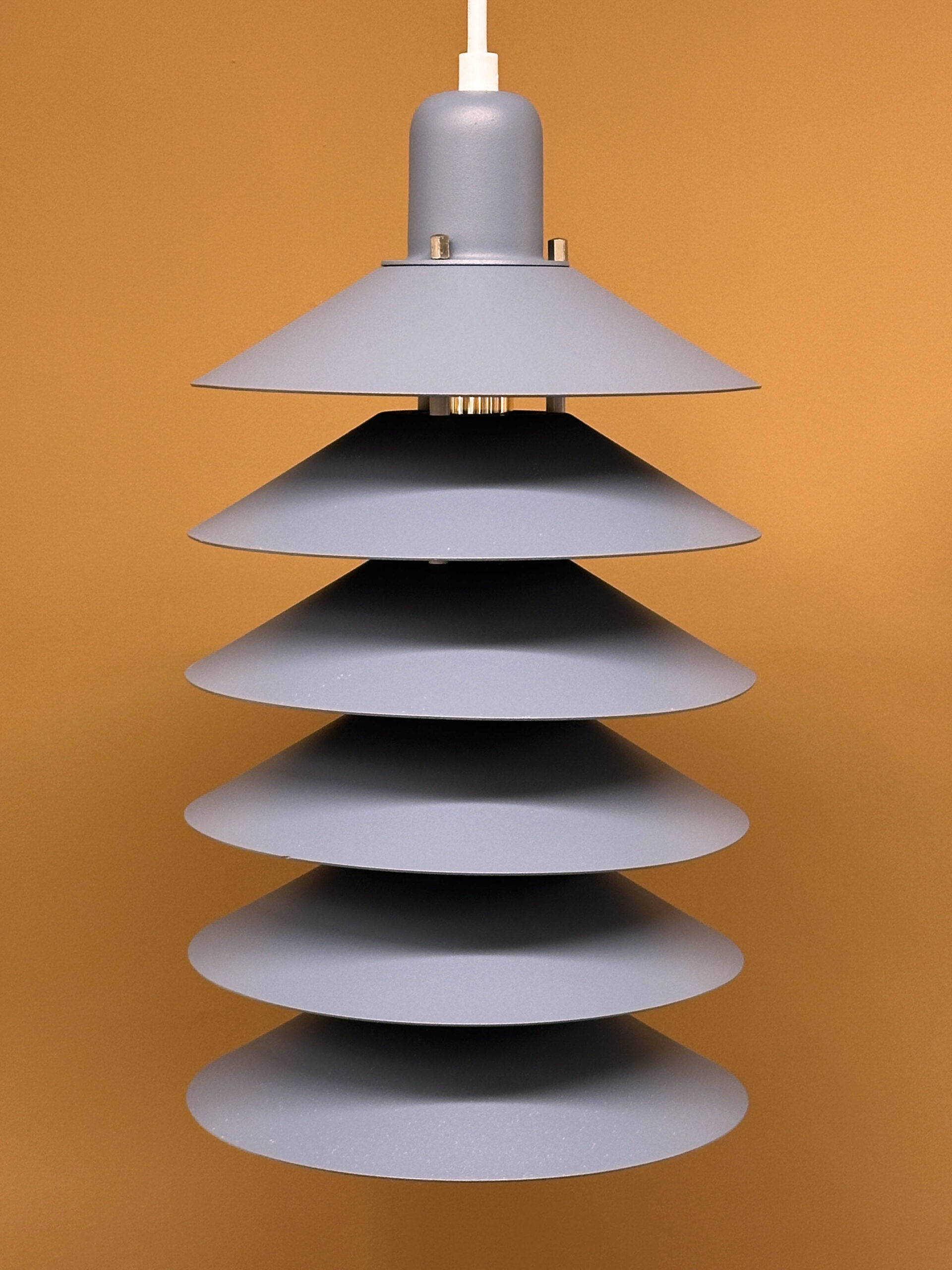 Vintage Tip Top hanglamp door Jørgen Gammelgaard Blauw
