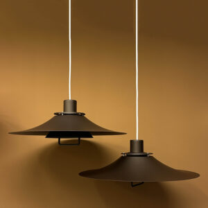 Ensemble de 2 suspensions Bolero – Luminaires design | Bronze | Élégant et raffiné