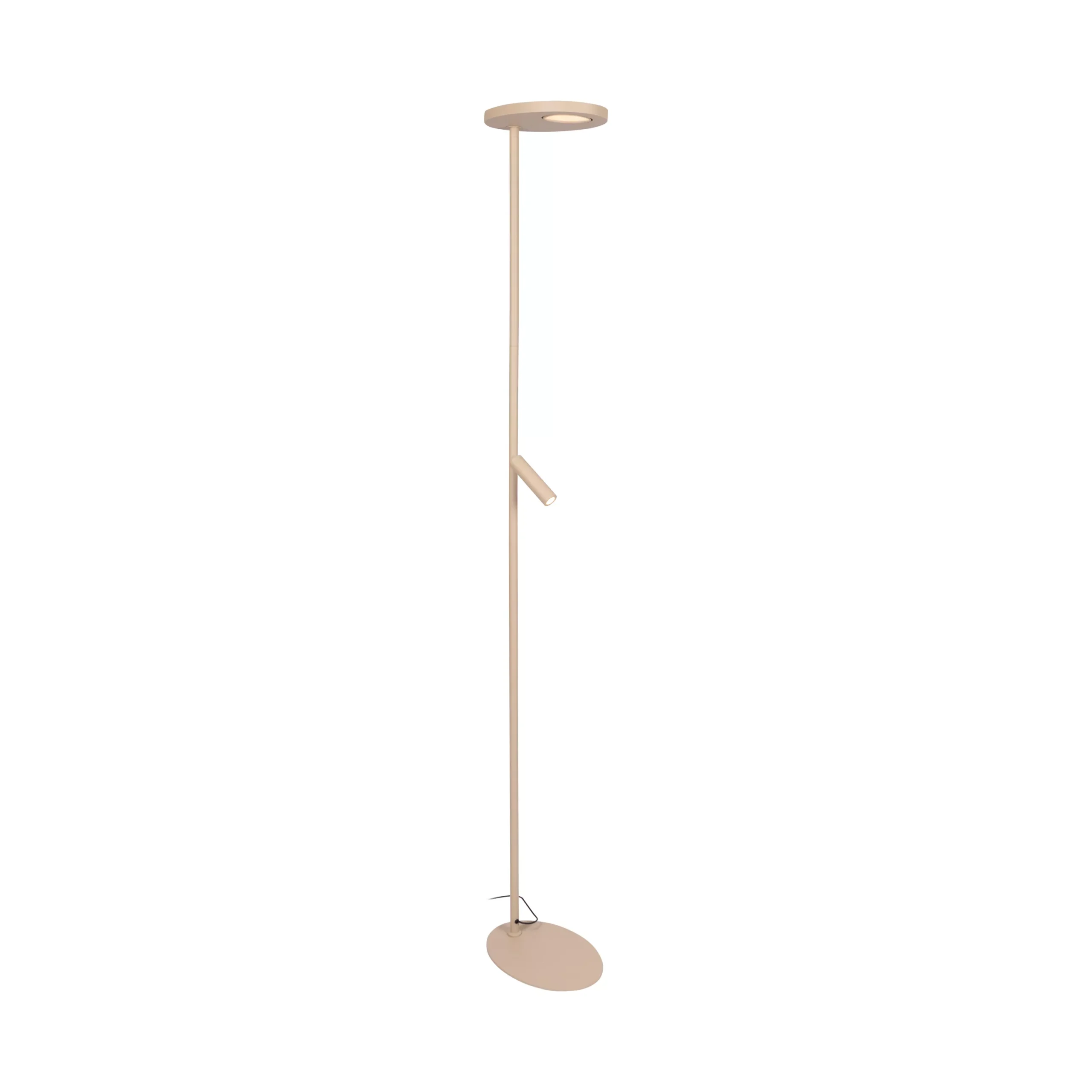 Lucide Ortolan vloerlamp taupe verstelbaar design