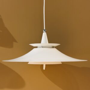 Suspension scandinave vintage couleur crème au design élégant à plusieurs niveaux