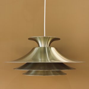 Jeka Metaltryk 3060-H suspension vintage en métal doré