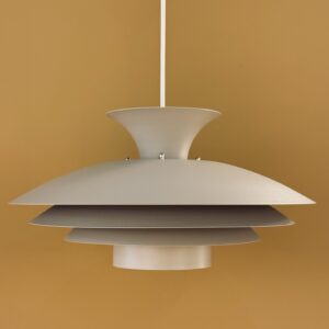 Lampe suspendue Lamper Agat en haut de la lampe taupe vintage danoise scandinave