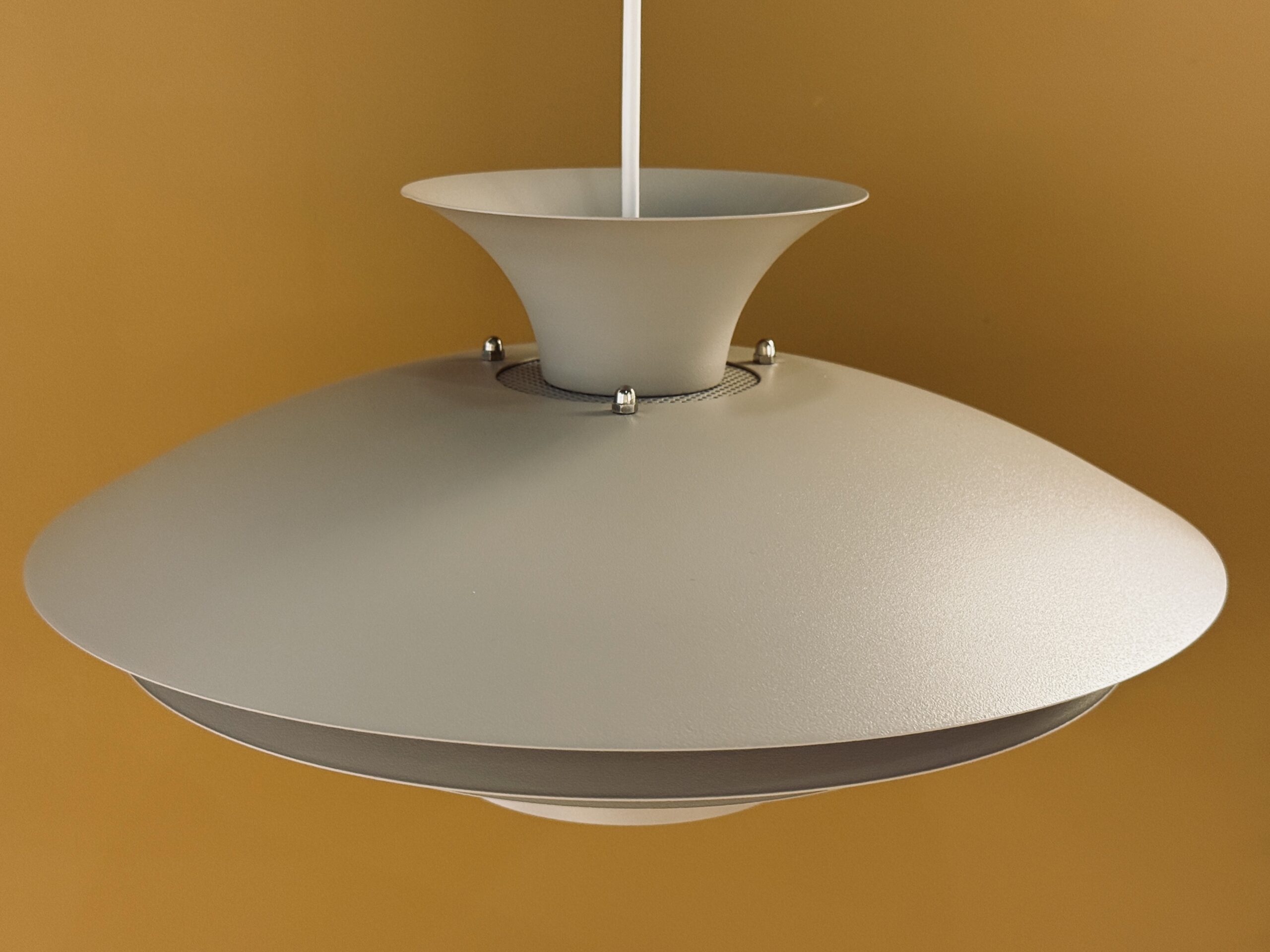 Lampe suspendue Lamper Agat en haut de la lampe taupe vintage danoise scandinave