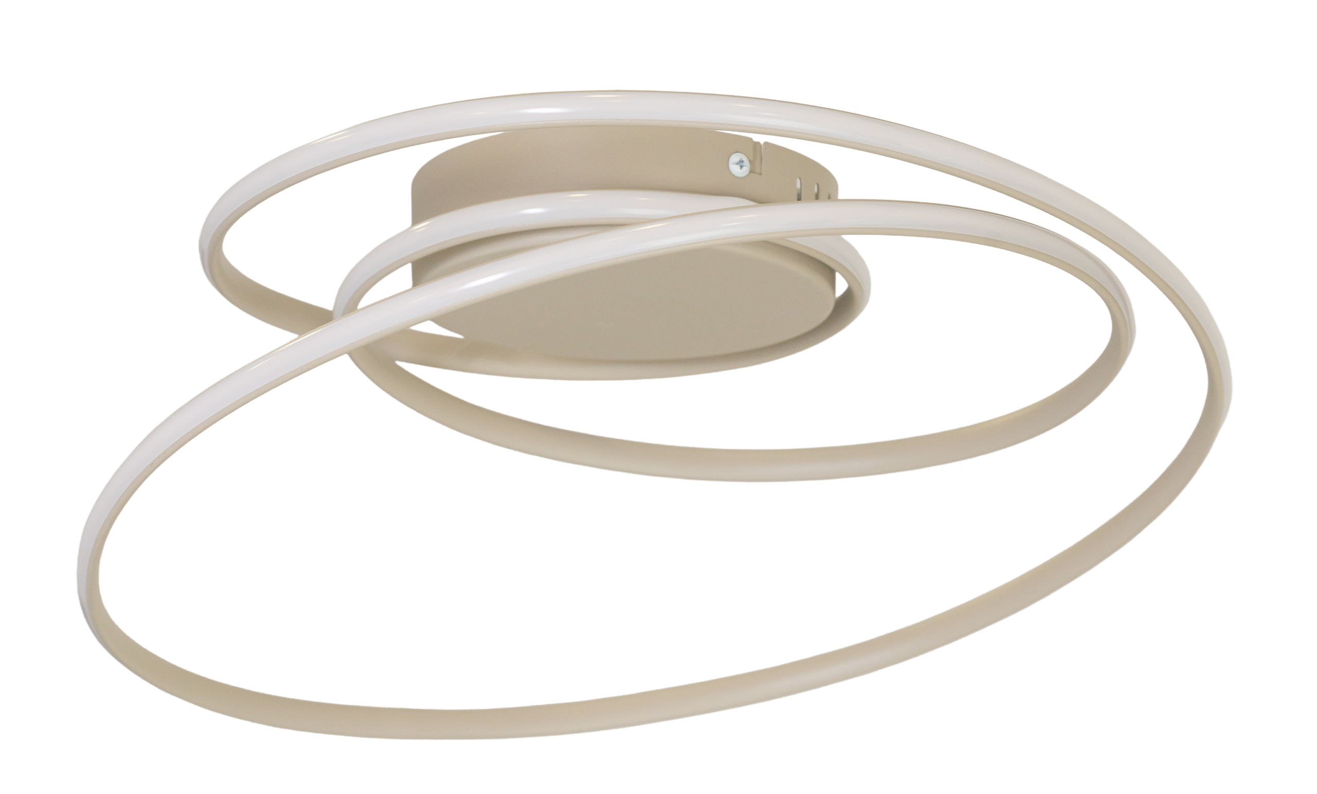 Evi Ceiling Light 40 cm Sand Beige - 24W LED - 3-Step Dimmable with Memory Function
