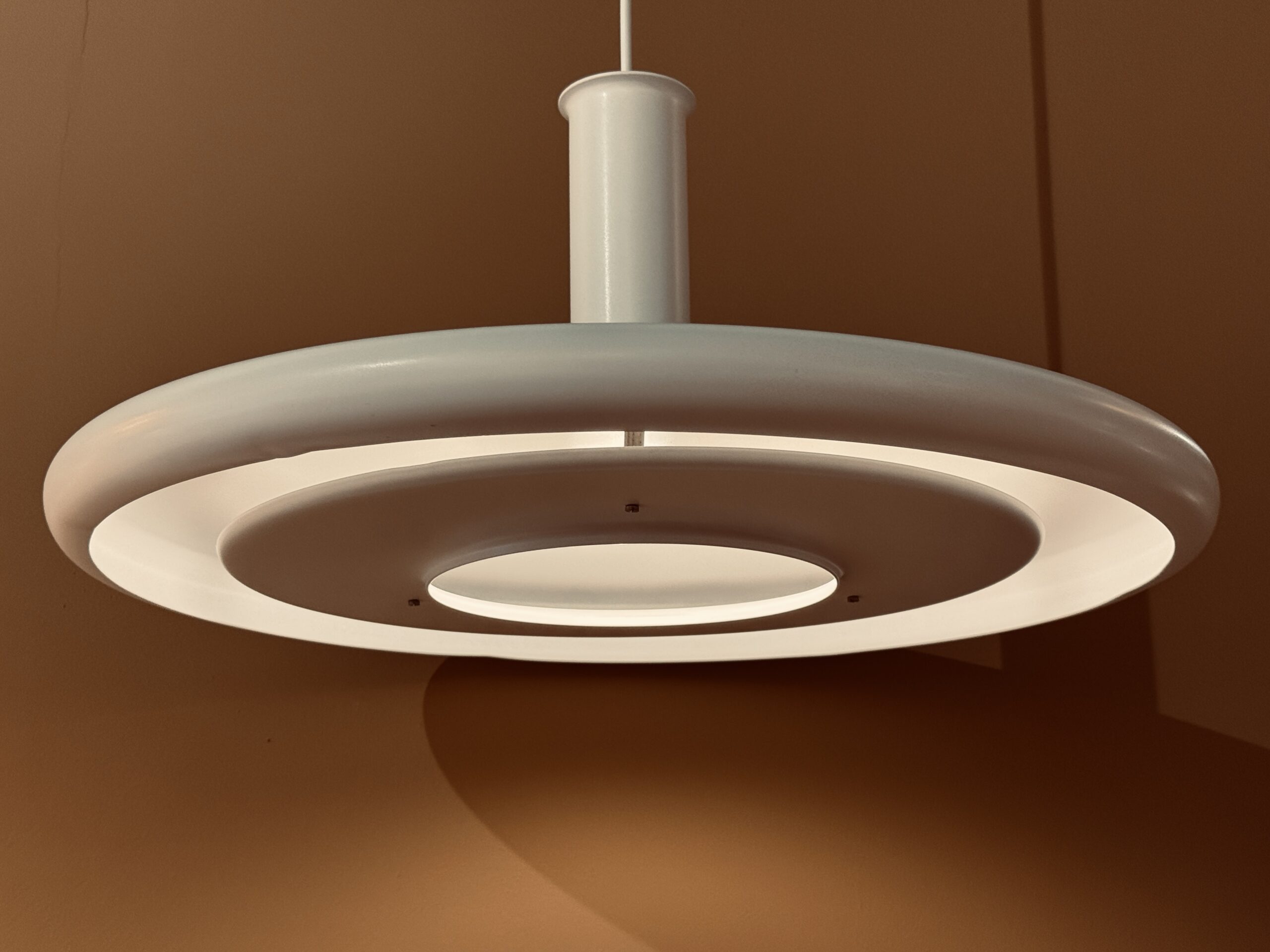 Vintage Fog og Mørup hanglamp Optima 6 door Hans Due